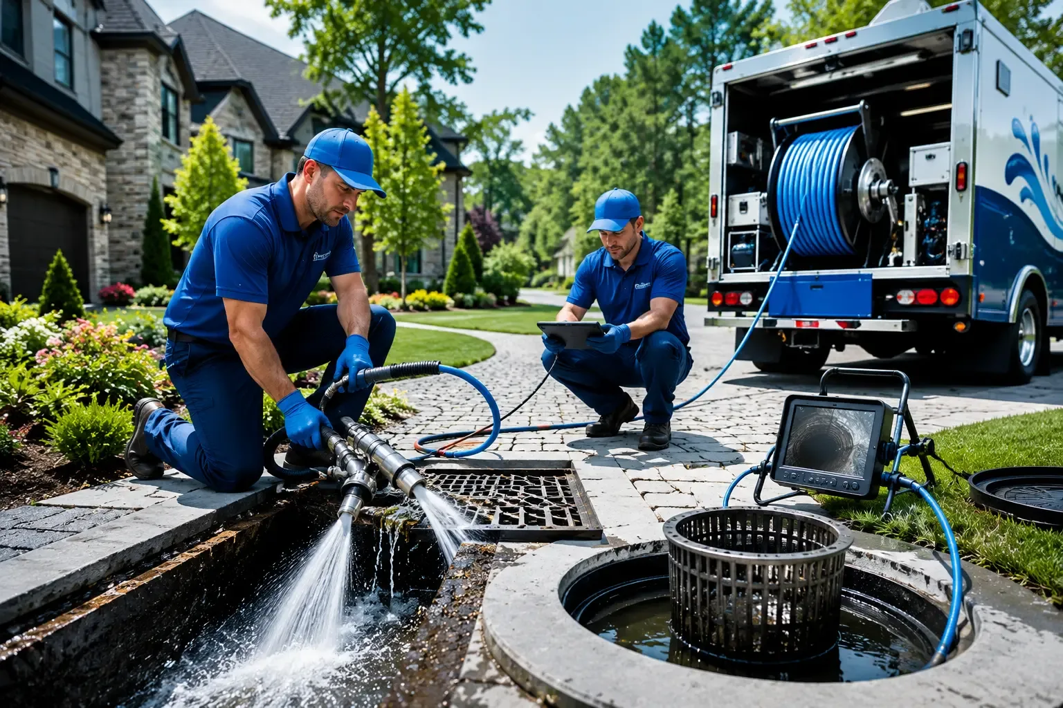 Local outdoor drain cleaning professionals in Jamesville, NC